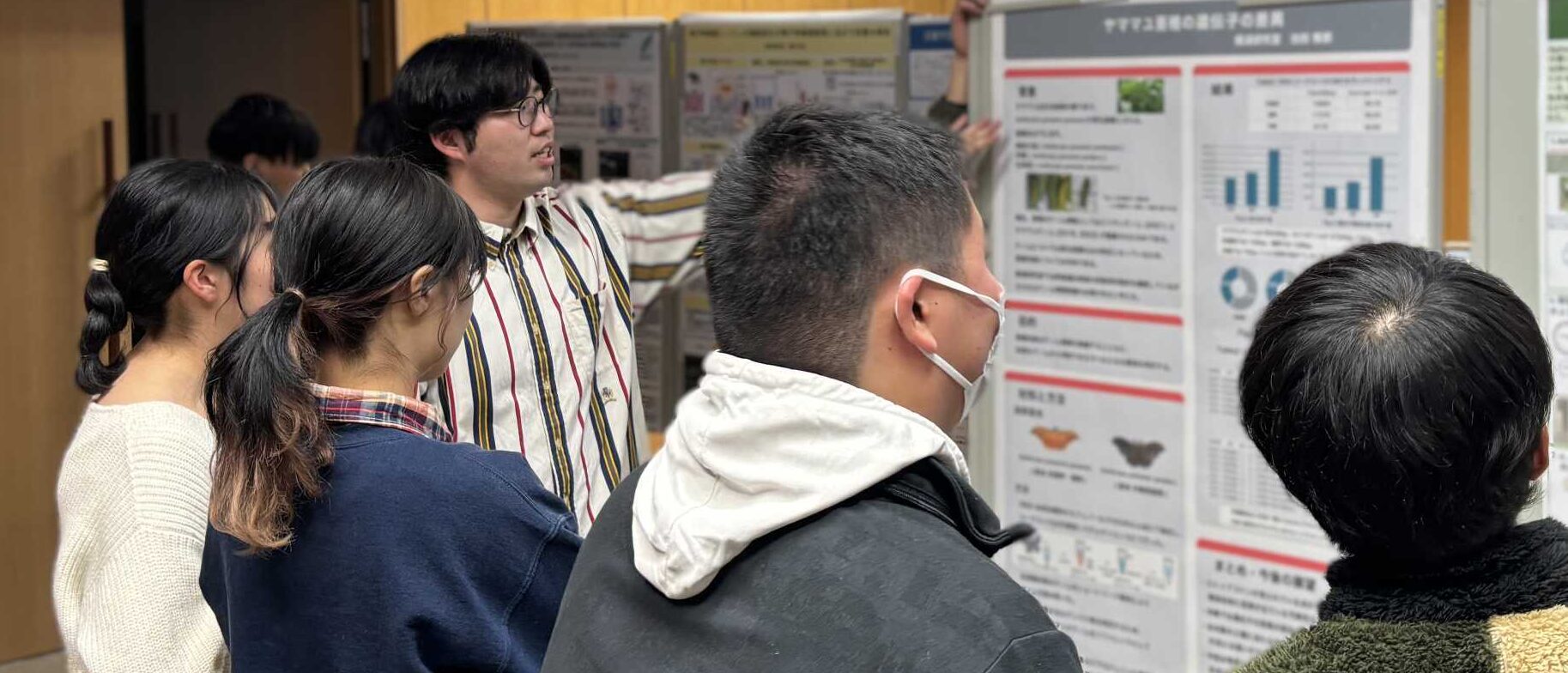 大学院生による修士論文研究の中間報告会